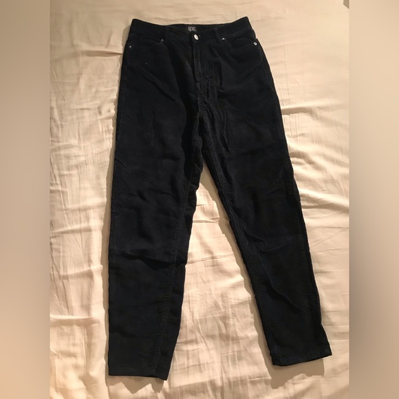 Black Mom Cut Corduroys - Picture 1 of 3